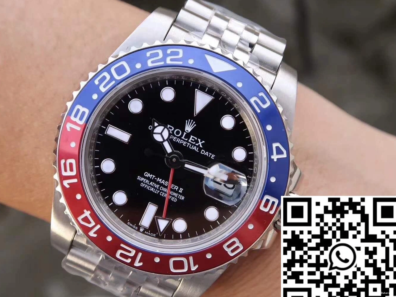 Rolex GM Master GMT 126710BLRO Black II Dial Factory 0503
